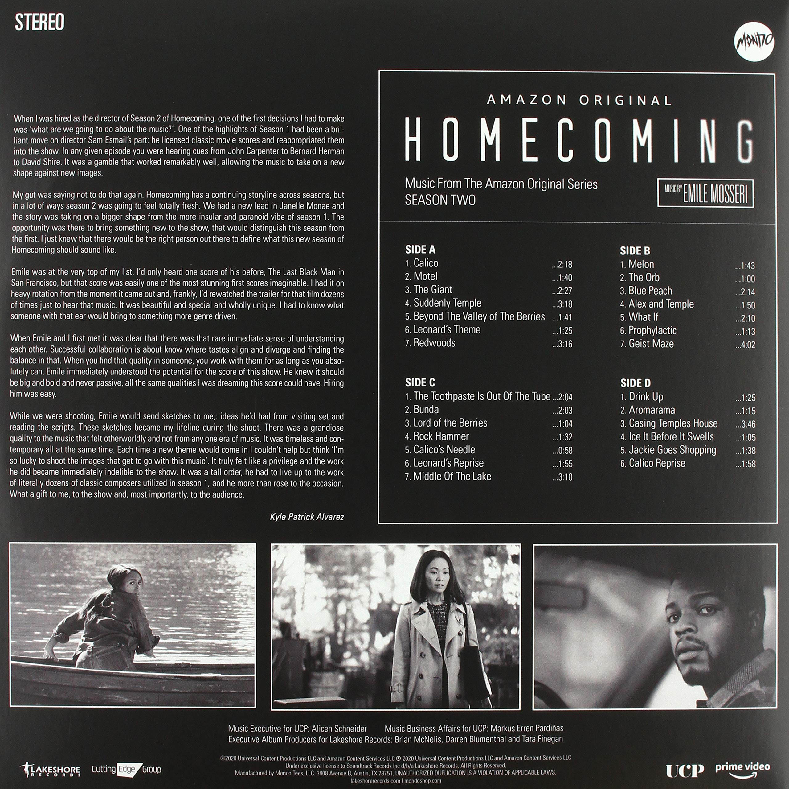 Home coming season 2 - Double vinyl
