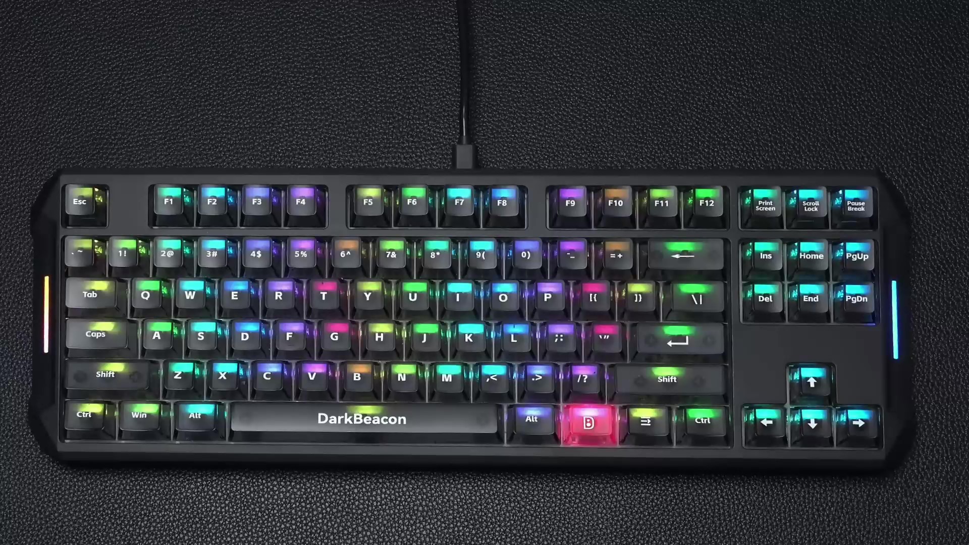 Amazon | DarkBeacon Flux87 HE TKL ゲーミングキーボード 有線 ホール
