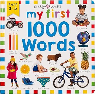 Priddy Learning: My First 1000 Words: A photographic catalog of baby's first words