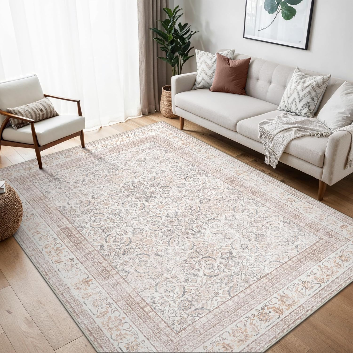 BEIMO Boho Rug Vintage szőnyeg teljes nézet