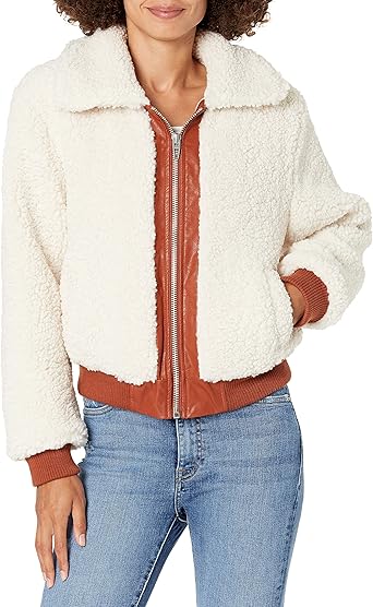 blank sherpa pullover