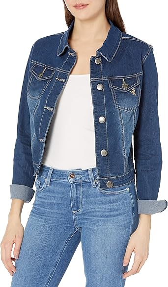 COVER GIRL Women's Jeans Denim Jacket 