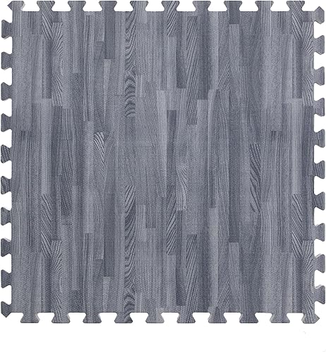 IncStores baldosas de madera blanda de 2' x 2' con bordes