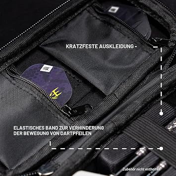 Target Darts Luke Littler Brass 22G Steel Tip Dart Set The Nuke Dart Case for 1 Dart Set