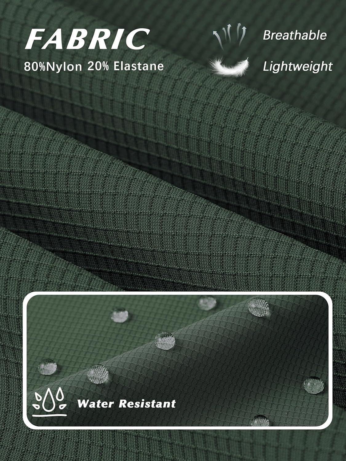 SEVEGO Men's 31"/33"/35"/37" Tall Inseam Joggers Lightweight Sweatpants 3 Zipper Pocket Tapered Athletic Workout Gym Pant - Image 8