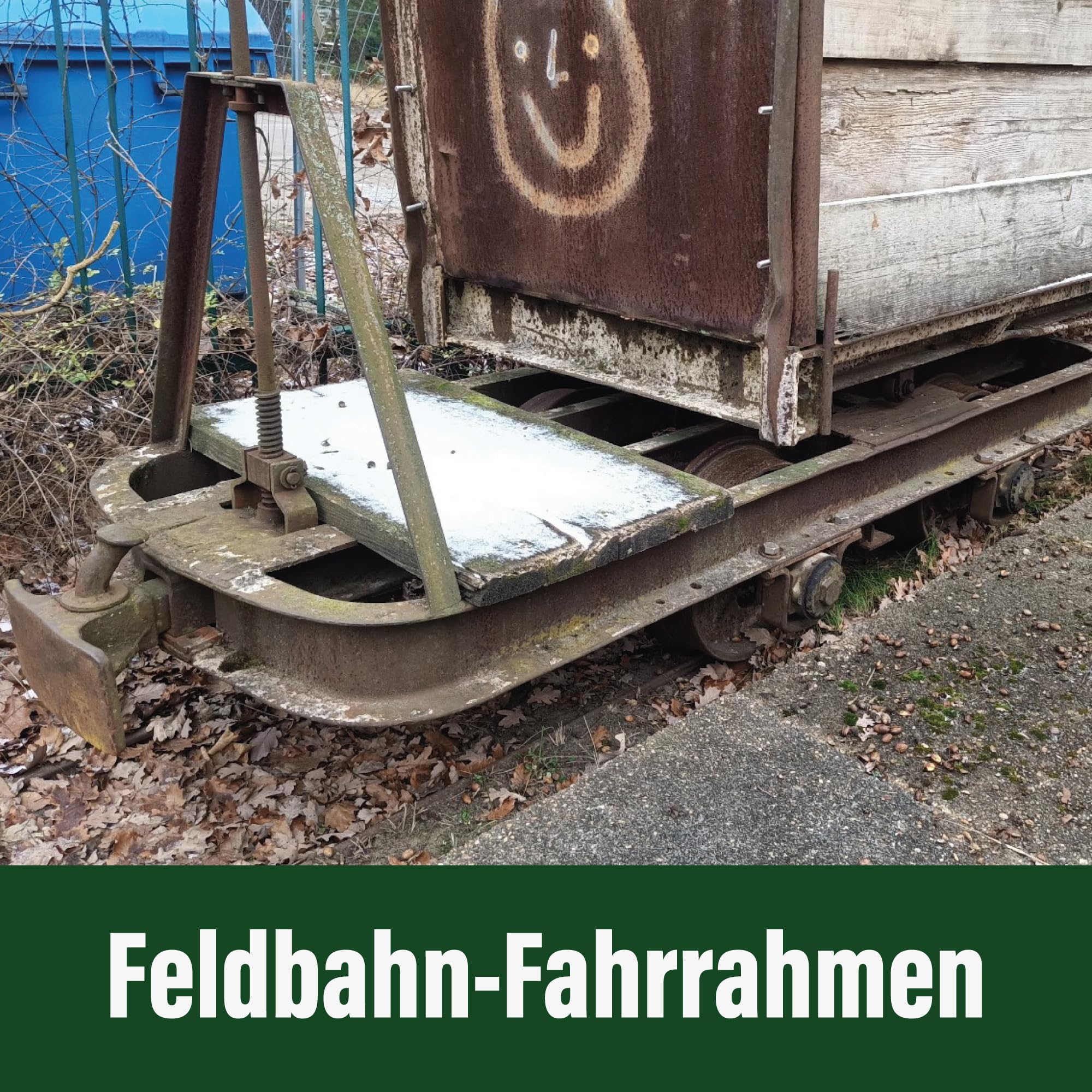 Feldbahn-Niederbordwagen braun - Selbstbauwagen/Bausatzwagen - Gartenbahn Spur G