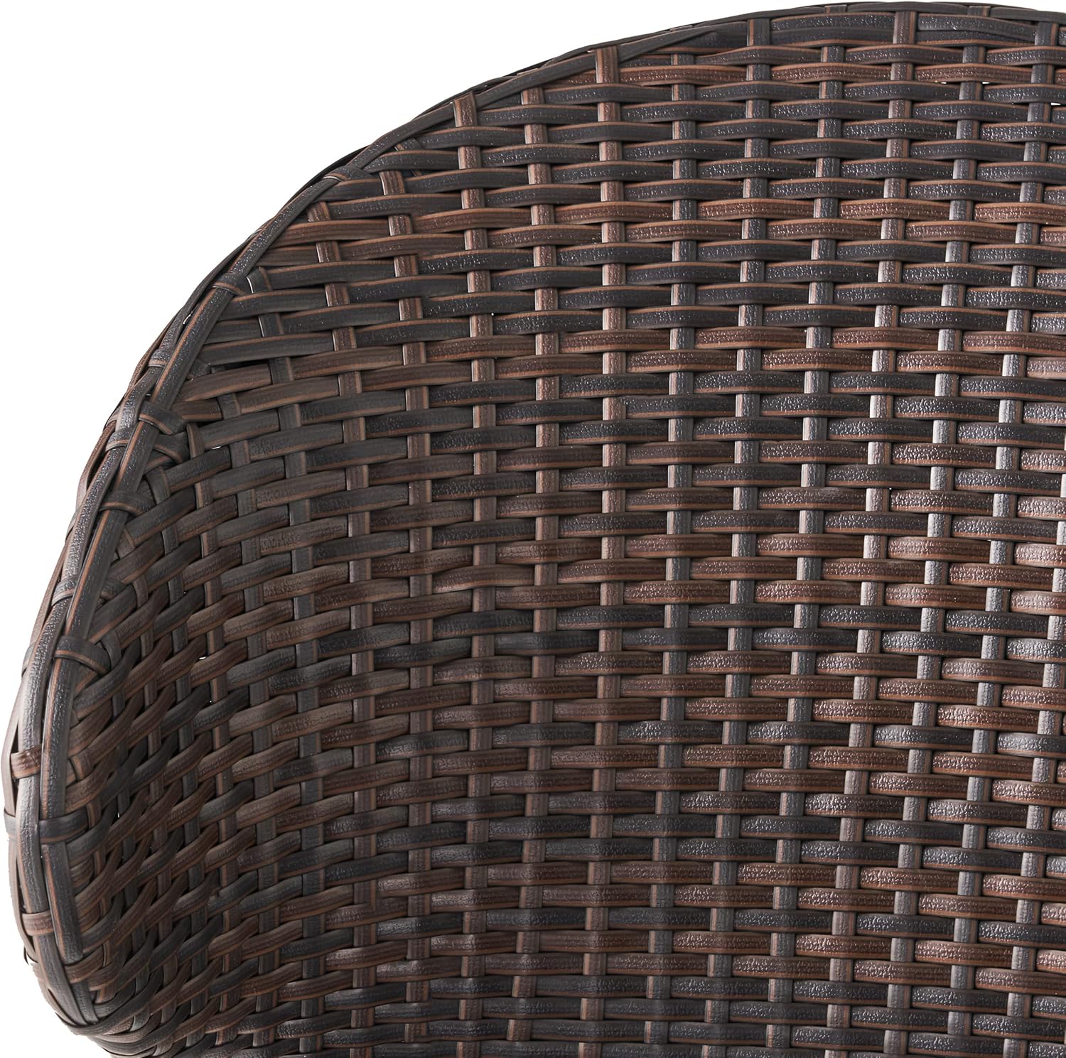 Christopher Knight Home Oyster Bay Wicker Counterstools, 4-Pcs Set, Multibrown