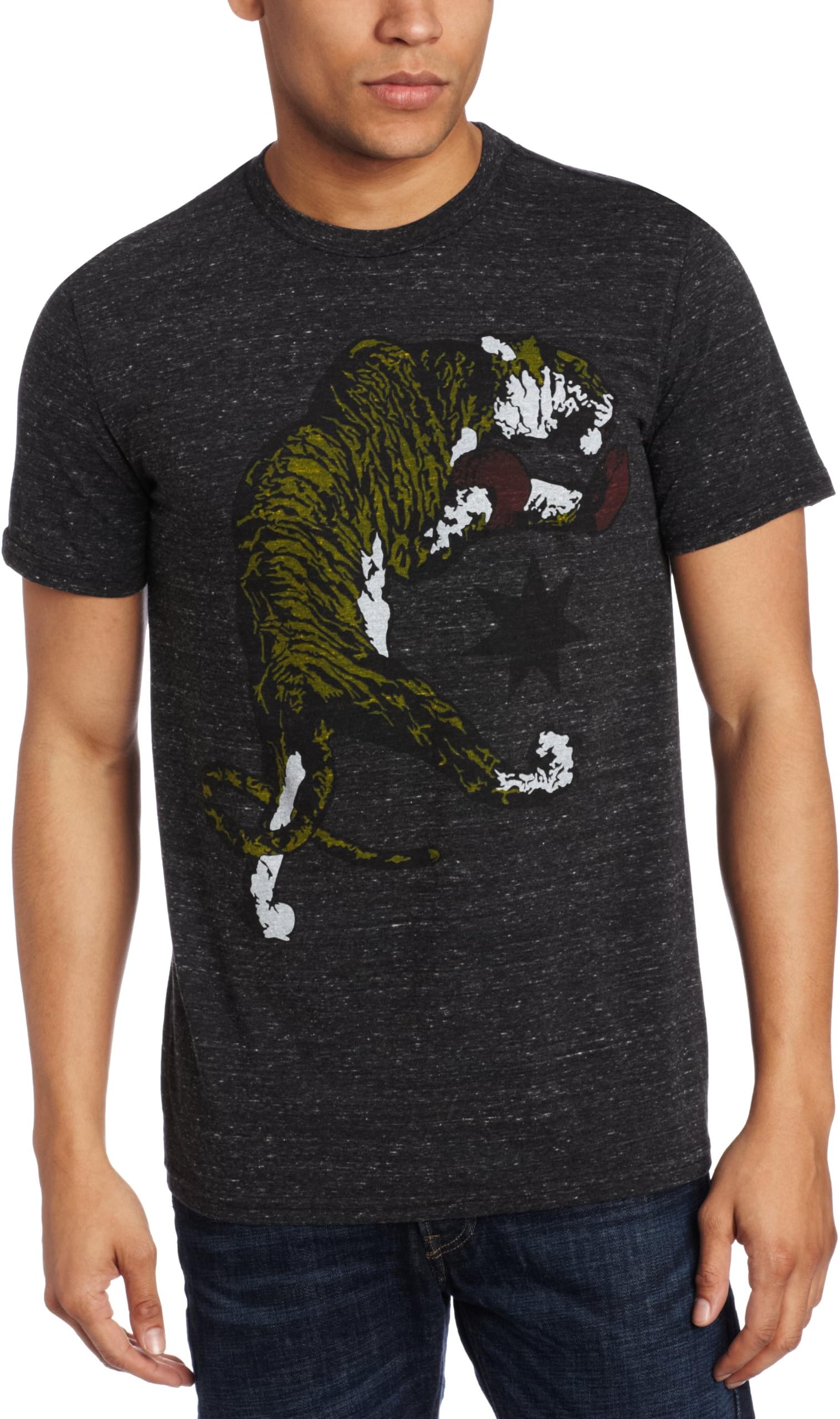 DC Men's Fighting Tigers Screen T-Shirt