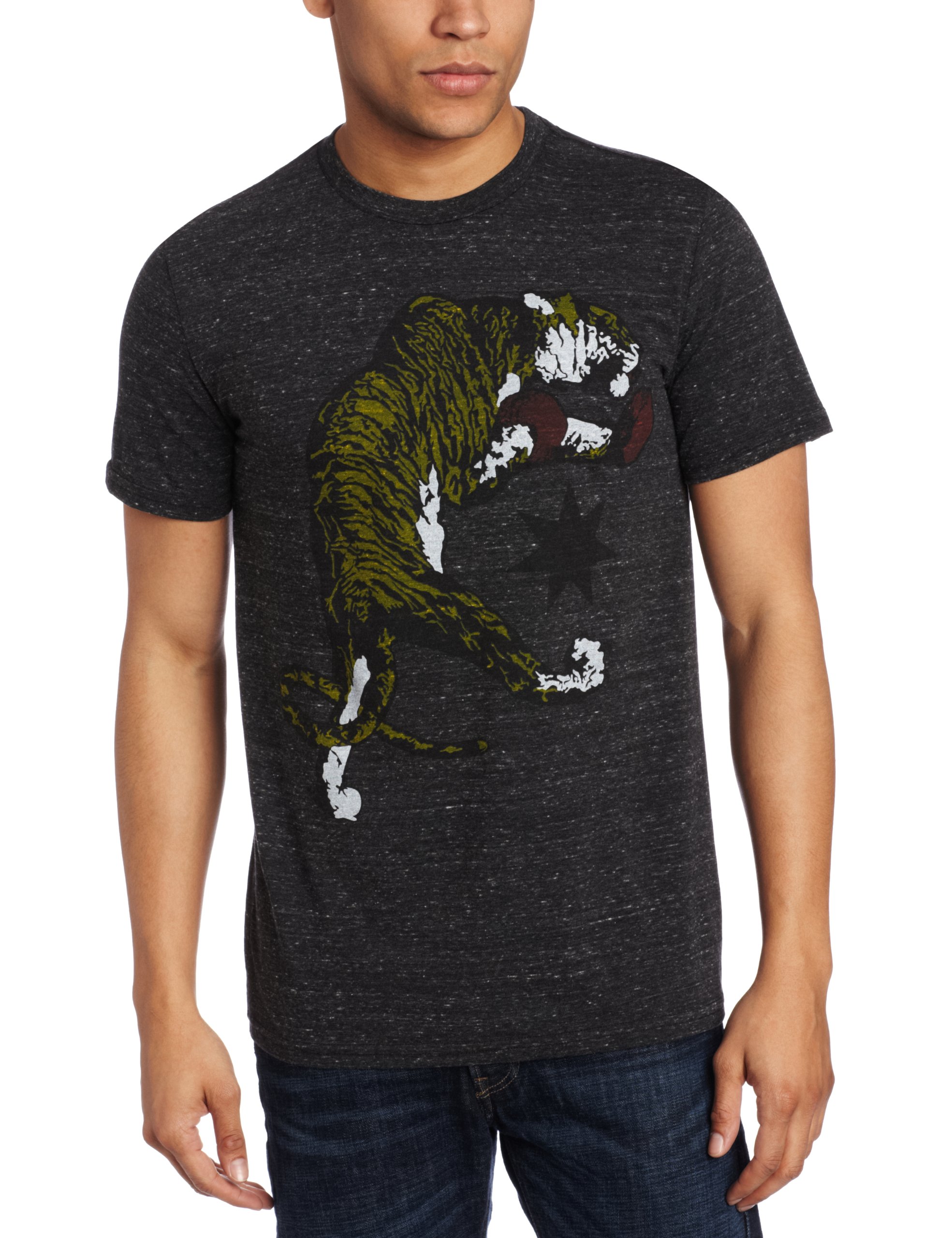 DC Men's Fighting Tigers Screen T-Shirt