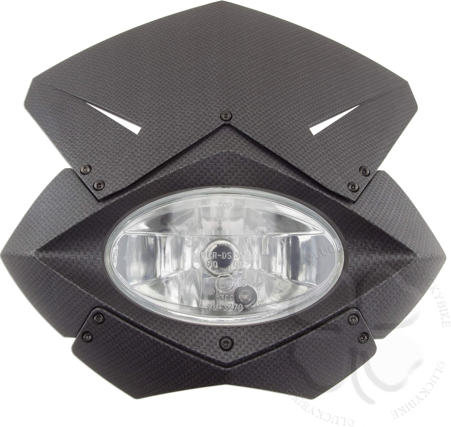 Carbon Rebel Street Fighter Headlight Fairing Stunt Light