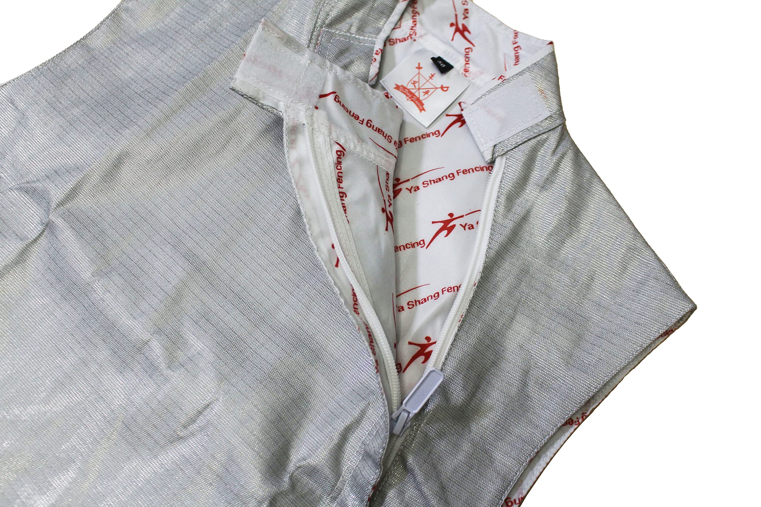 LEONARK Costume Lame d'escrime pour fleuret et Sabre - Veste en métal pour l'escrime Lavable en métal - Gilet en métal Sabre et Foil Vêtements Professionnels pour l'escrime pour Enfants et Adultes