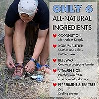 Vista 5 de Squirrel's Nut Butter Happie Toes Tin Prevención de ampollas y crema para pies Previene ampollas y repara la piel en cicatrices secos