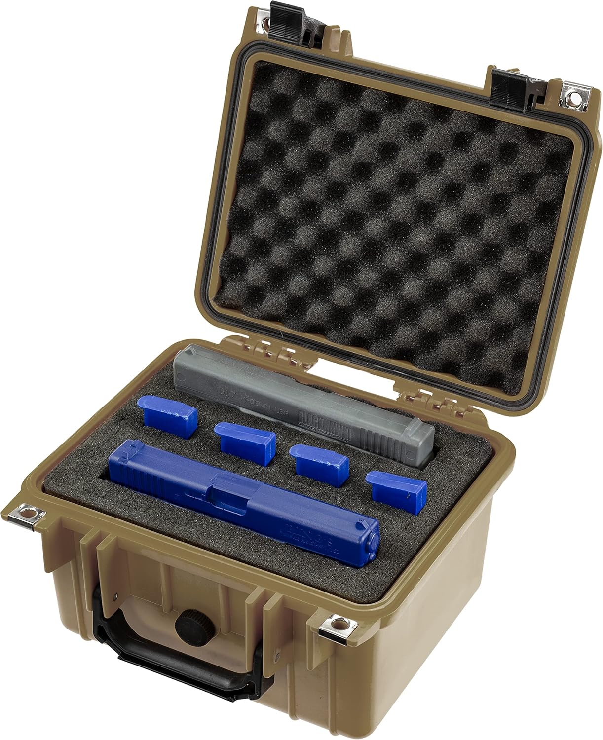 Eylar Small 10.62" Deep Hard Gun Case Waterproof with Foam TSA Standards