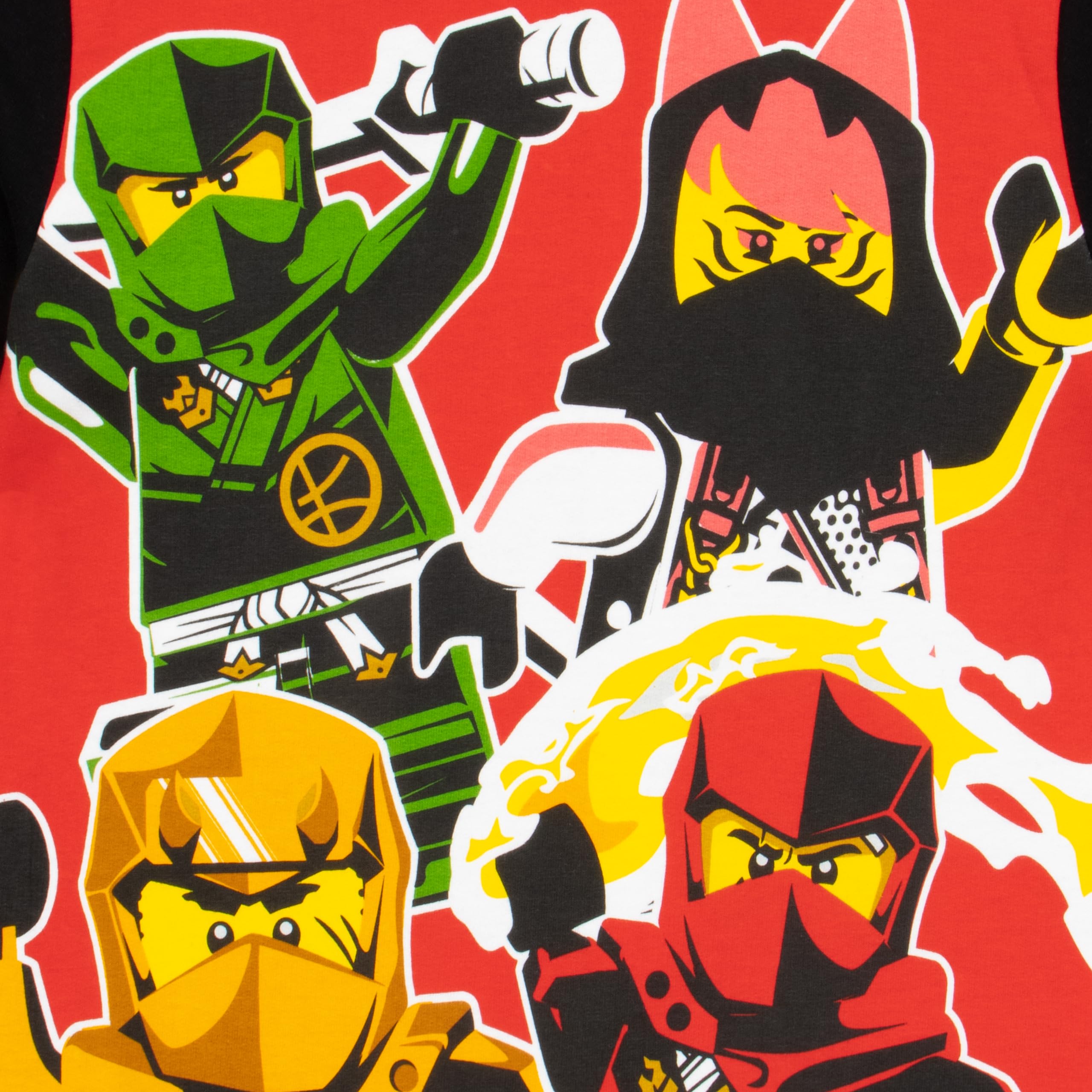 LEGO Ninjago Chłopięca Bluza Z Kapturem | Kai, Lloyd, Jay I Nya Bluza Z Kapturem | Bawełniana Bluza | Ninja Bluzy Dla Chłopców