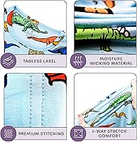 Vista 33 de Rocky Ropa interior térmica para niños, ropa interior larga para niños, capa base para clima frío/esquí Jade