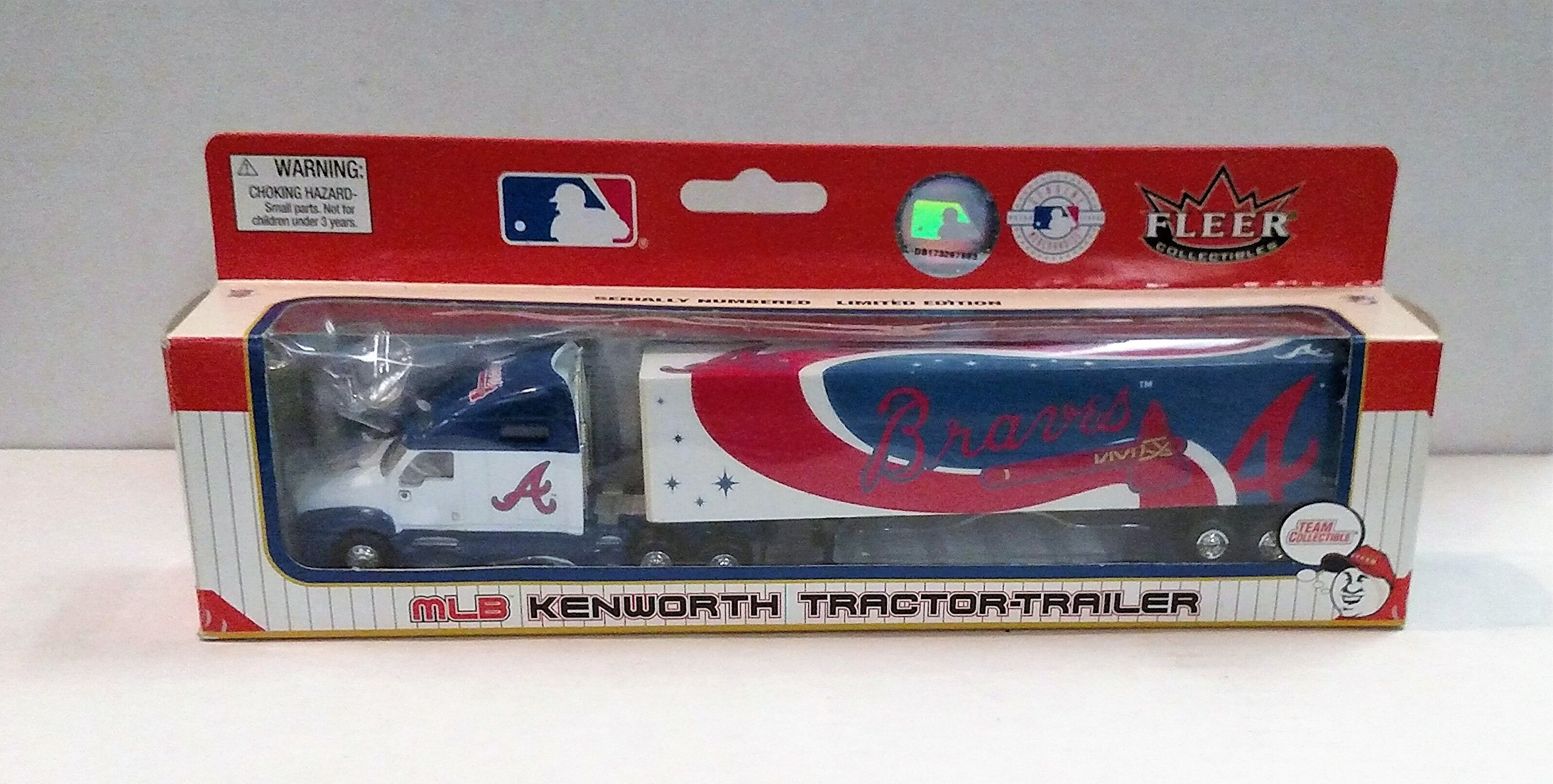 Atlanta Braves Diecast Tractor Trailer 1:80 Scale Toy Lot 2005