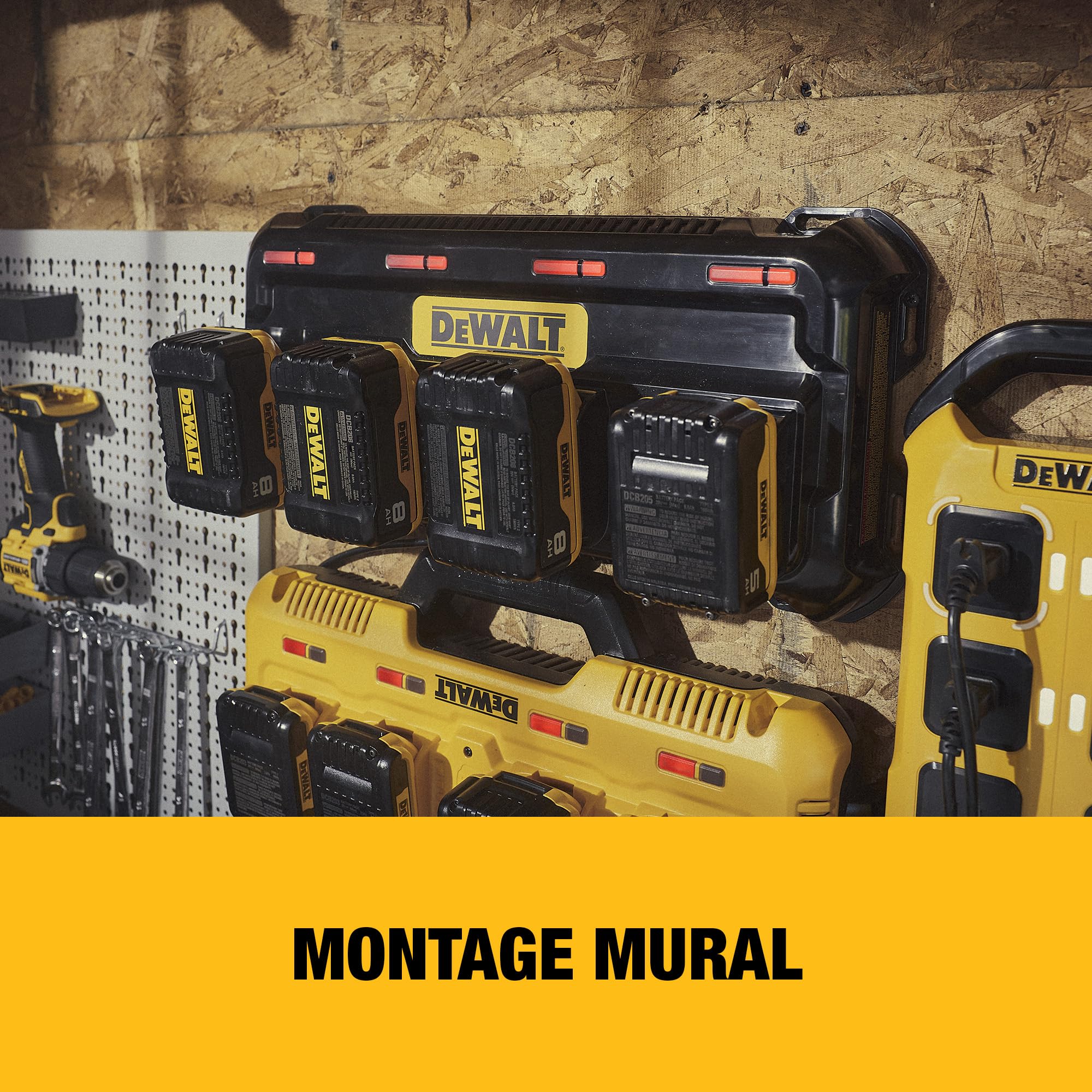 DEWALT XR Chargeur QUADPORT 4A, DCB1404-QW
