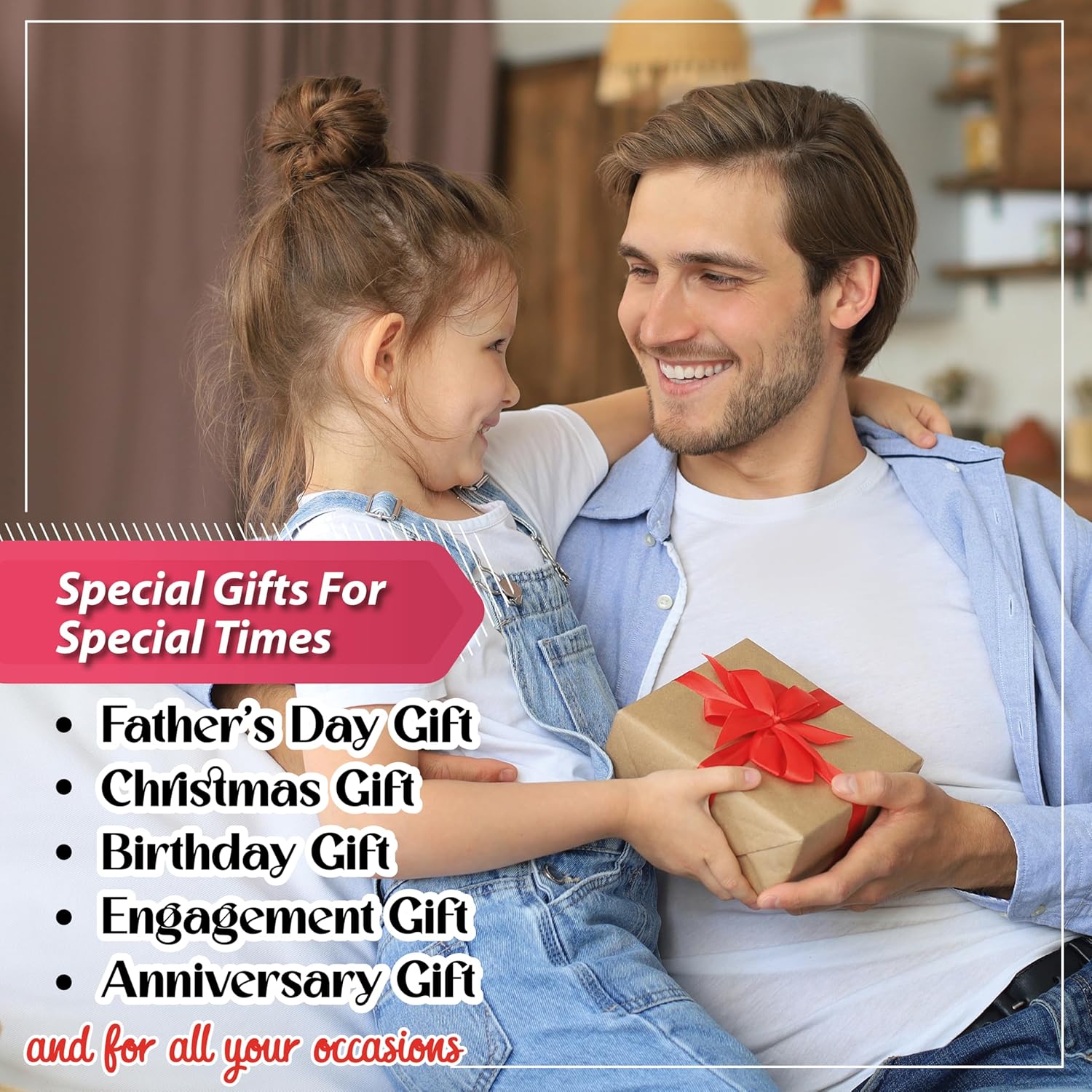 Personalized Wallet for Men, Custom Gifts for Father, Customized Monogram Wallet for Men, Son, Grandpa, Boyfriend, Fathers Day, Wedding, Anniversary, Birthday, Graduate - Image 9