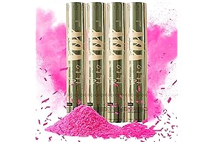 Pink Smoke Gender Reveal Party Cannon