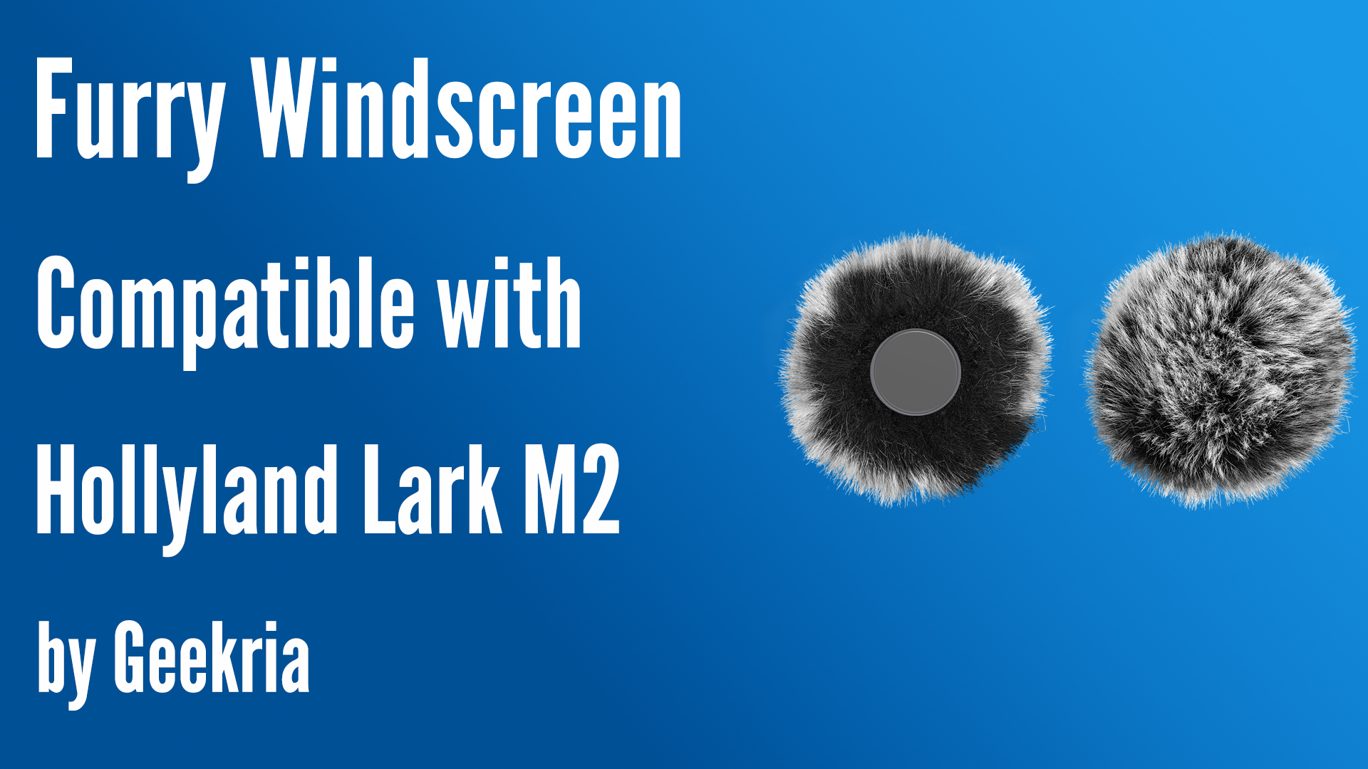 Amazon.com: Geekria for Creators Furry Windscreen Compatible with