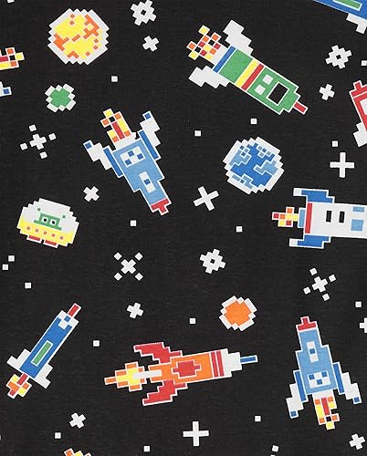 Miniatura 3 de The Children's Place Conjunto de pijama de 2 piezas con camiseta de manga larga y pantalones ajustados 100% algodón para niño