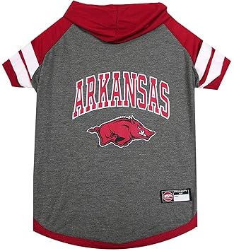 Pets First Arkansas Hoodie T-Shirt, Small