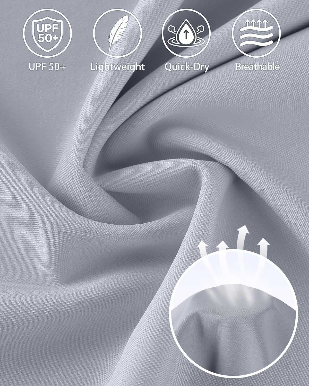 Boys Hooded Fishing Shirt with Mask, Kids UPF 50+ Long Sleeve Rash Guard Hoodie, Sun Protection Beach Swim Shirts - Image 5