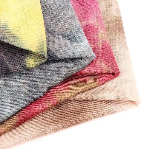 Vista 4 de DRESHOW Paquete de 8 diademas de turbante para mujer, vendas anchas vintage anudadas, accesorios de banda para el cabello