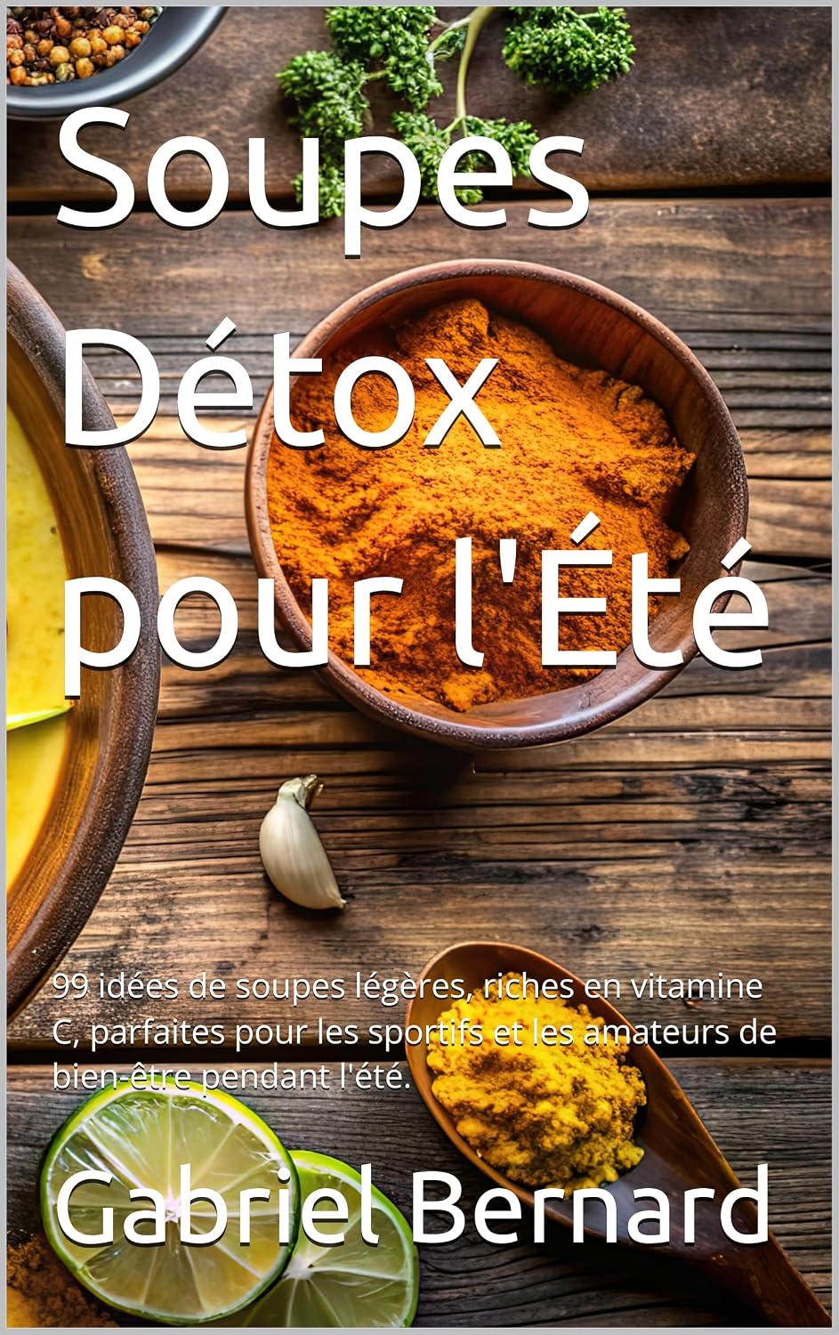 Soupes Détox pour l'Été: 99 idées de soupes légères, riches en vitamine C, parfaites pour les sportifs et les amateurs de bien-être pendant l'été. (French Edition)