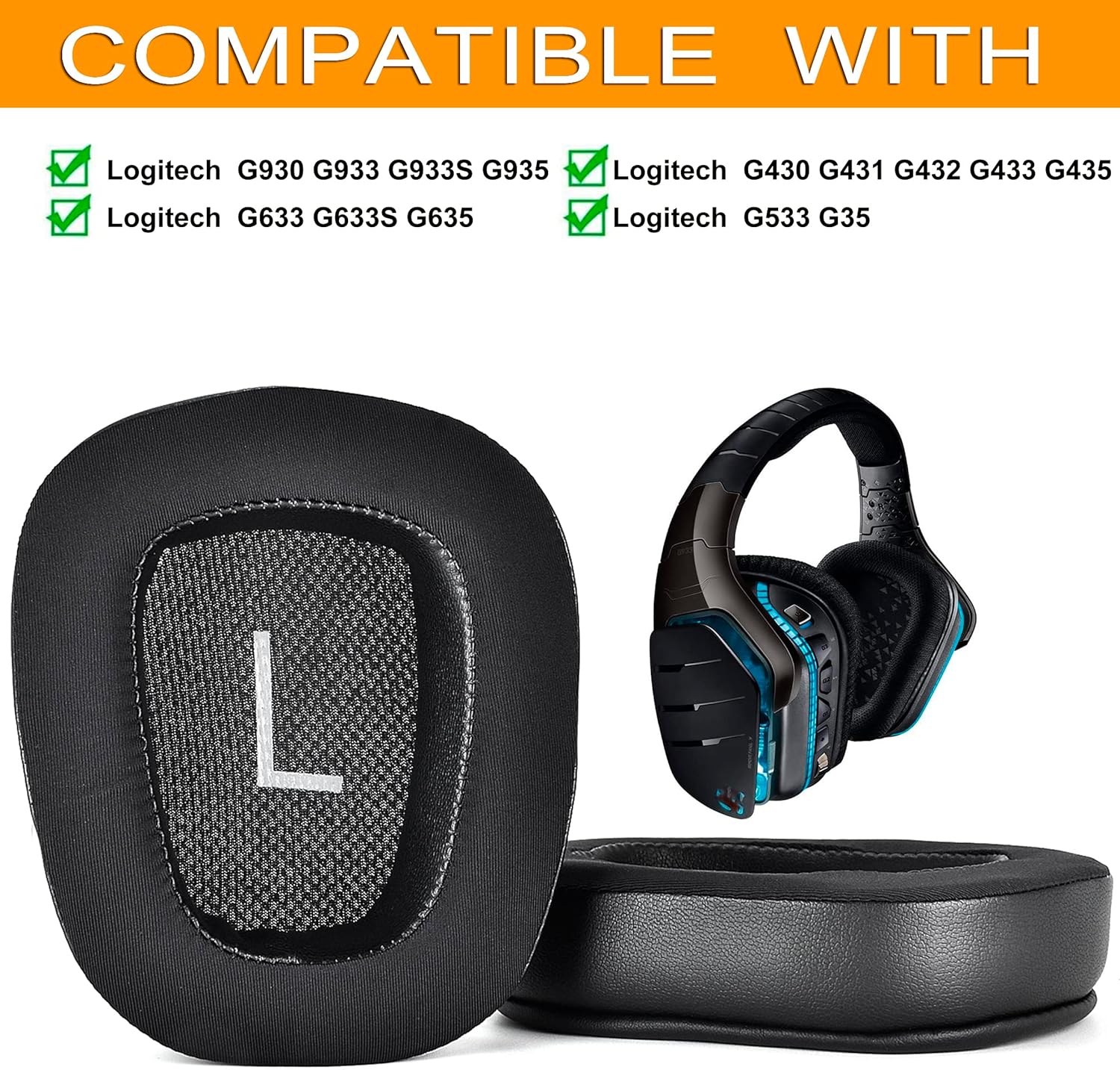 Buy Silicone Gel Instant chill Ear Pads defean Replacement Earpads