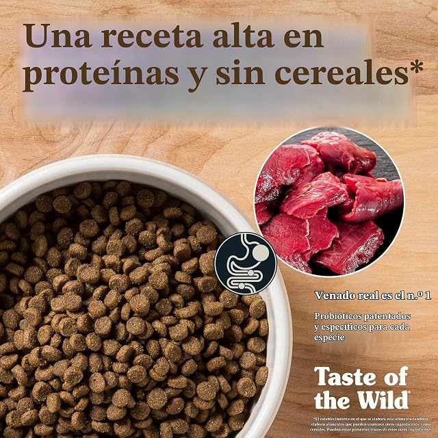 Foto 4 de 5 de Taste Of The Wild pienso para perros Mini con Venado asado 2 kg Appalachian Valley