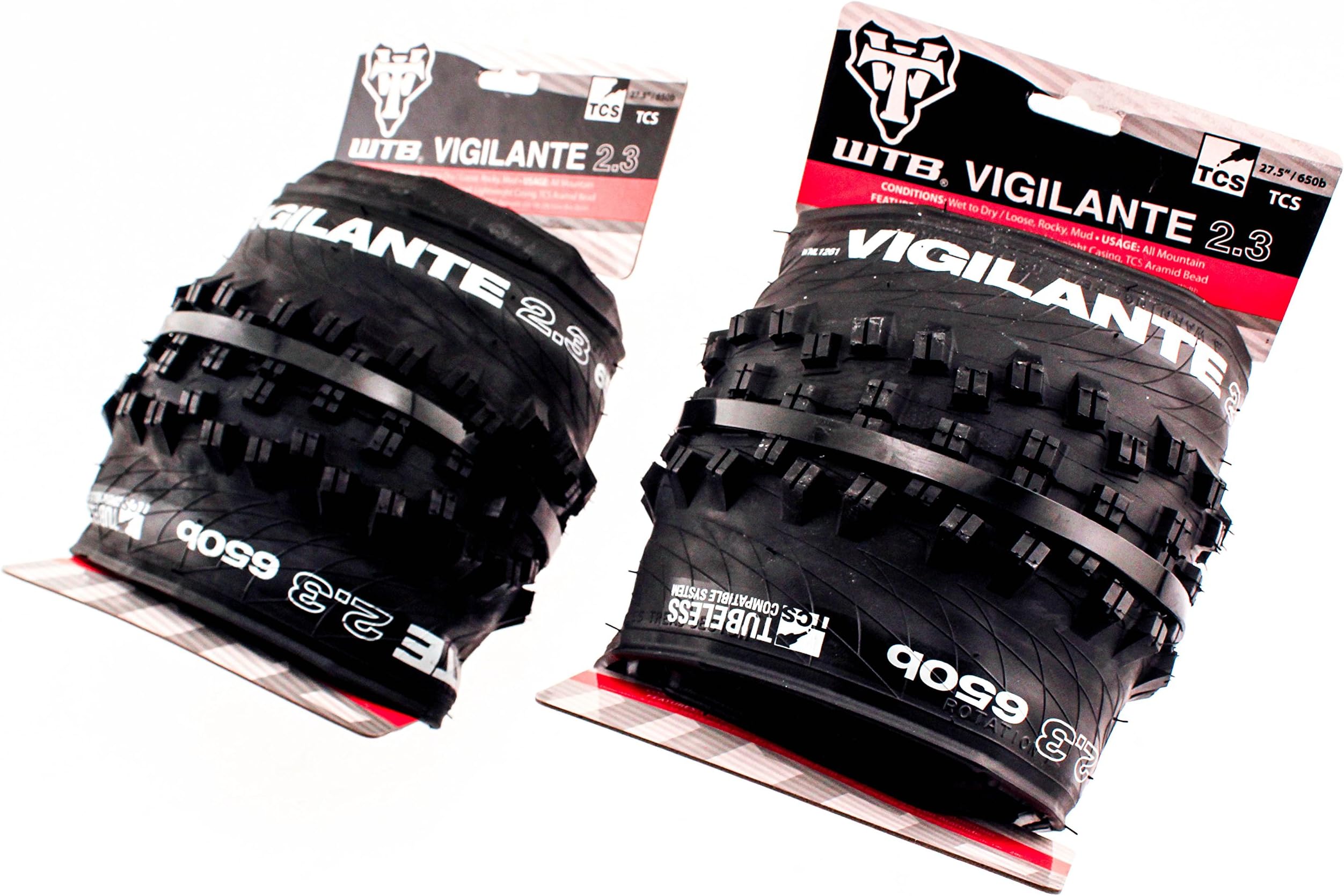 WTB Vigilante 2.3 650b TCS Tire Black Folding Bead