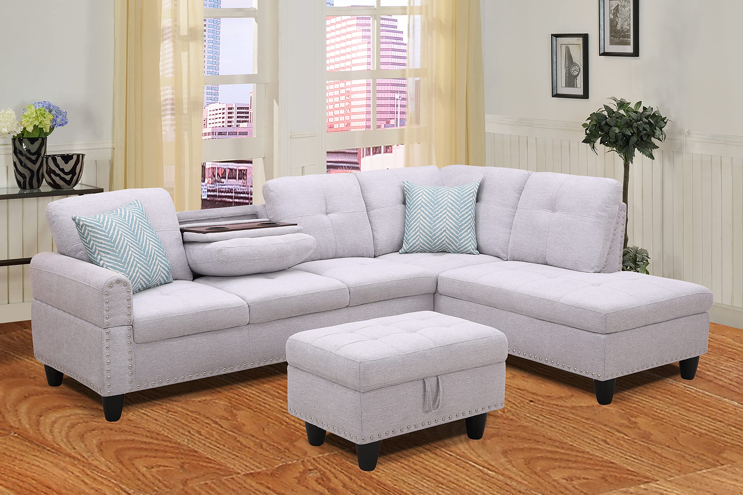 Buy Sectional Couches for Living Room Furniture Sets with Chaise Lounge
