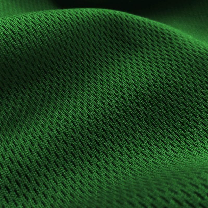 Pico Textiles Hunter Green Flat Back Dimple Mesh Fabric - 60" Wide - 4 Yards Bolt - Multi Collection - Style# 975415
