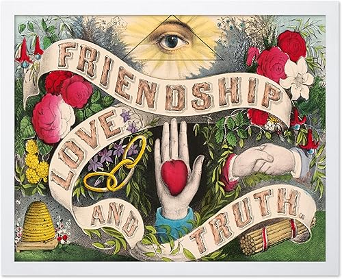 Miniatura 20 de Poster Master Póster vintage de The Broad and The Narrow Way - Impresión cristiana retro - Arte católico - Arte de Jesús - Arte religioso - Arte del