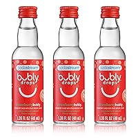 Vista 14 de SodaStream - Gotas de Fruta Bubly para Agua con Gas Sabor Natural de Fruta Cero Calorías, Sin Edulcorantes Crea Tu Propio Bubly con SodaStream