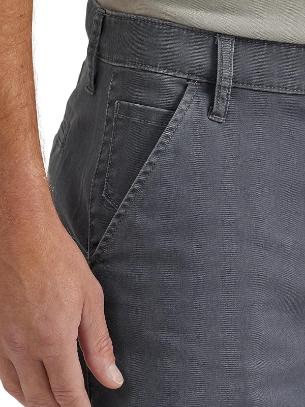 Wrangler Authentics Men's Flat Front Short, Pewter, 29W x 9L by Wrangler Authentics - Used condition - Image 3