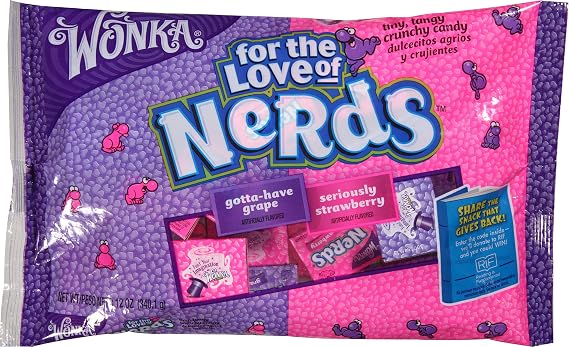 Nerds Grape & Strawberry, 10 oz Bag