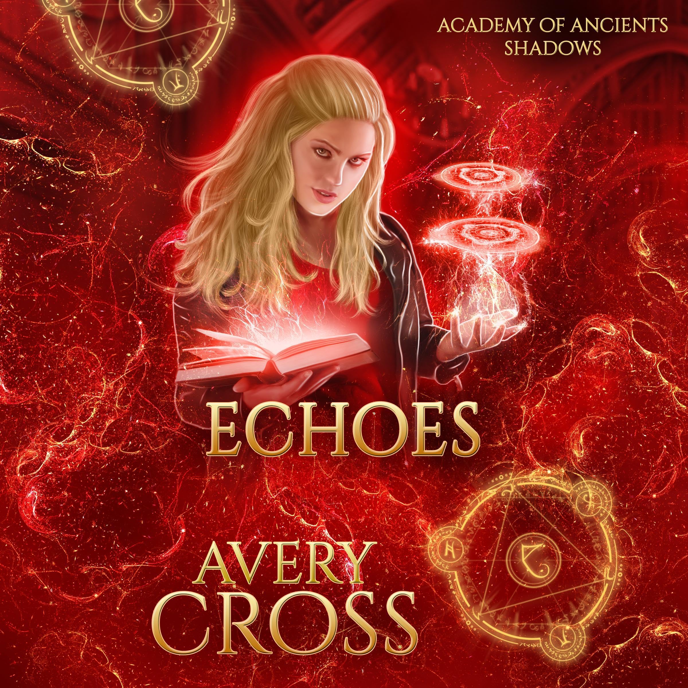 Cover art for Echoes: Shadows (Academy of Ancients, Book 18)