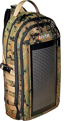 The Slingshot Solar Sling Bag, Digital Woodland Camo