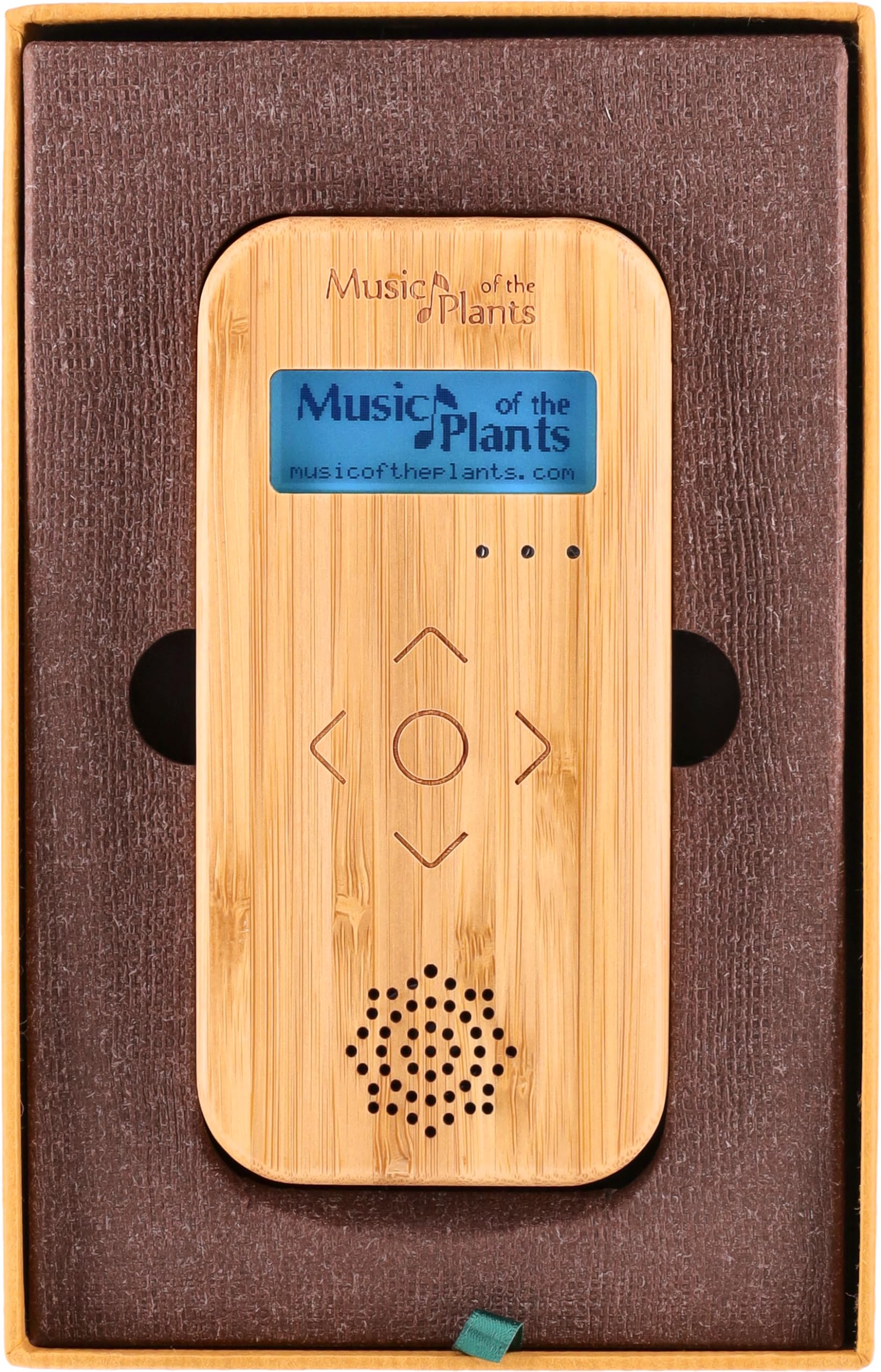 Music of the Plants - Bamboo M. Portable bamboo wood device with