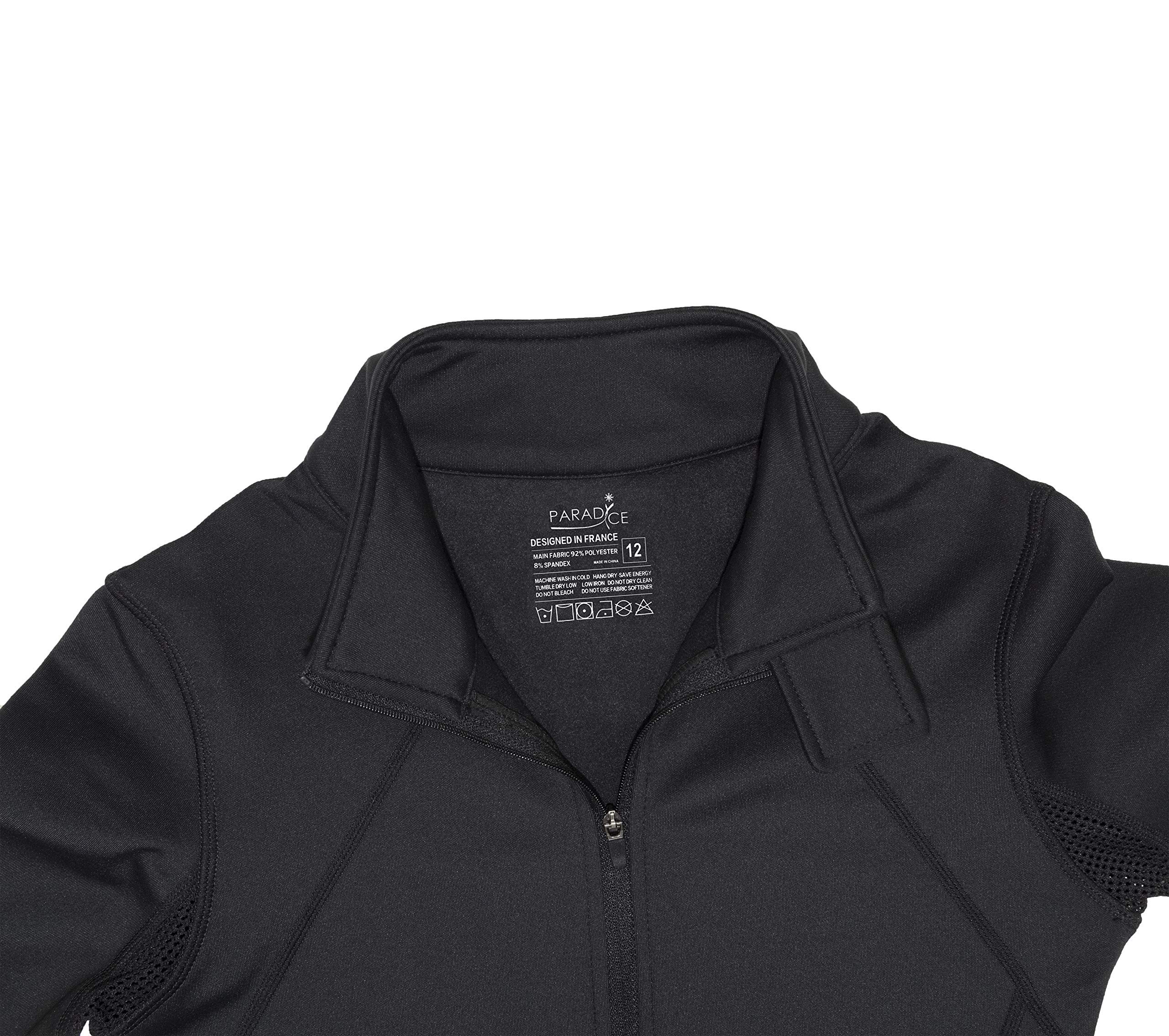 Veste thermique, multi sport, running, yoga, équitation, spécialement conçu pour les sports d'hiver. Taille enfants à adultes..(MEDIUM NOIR)