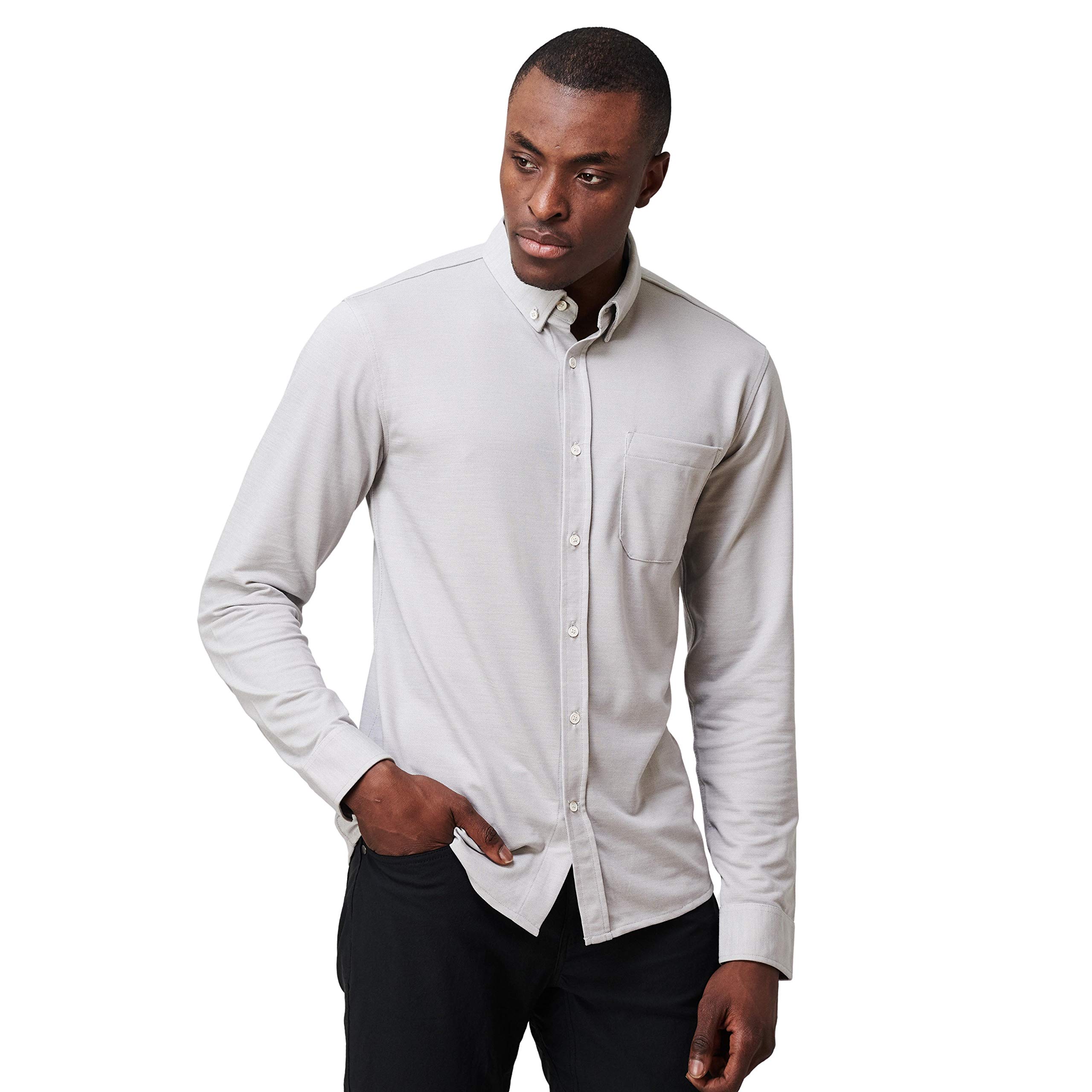 Western Rise Limitless Merino Wool Men's High Performance Button-Down Shirt