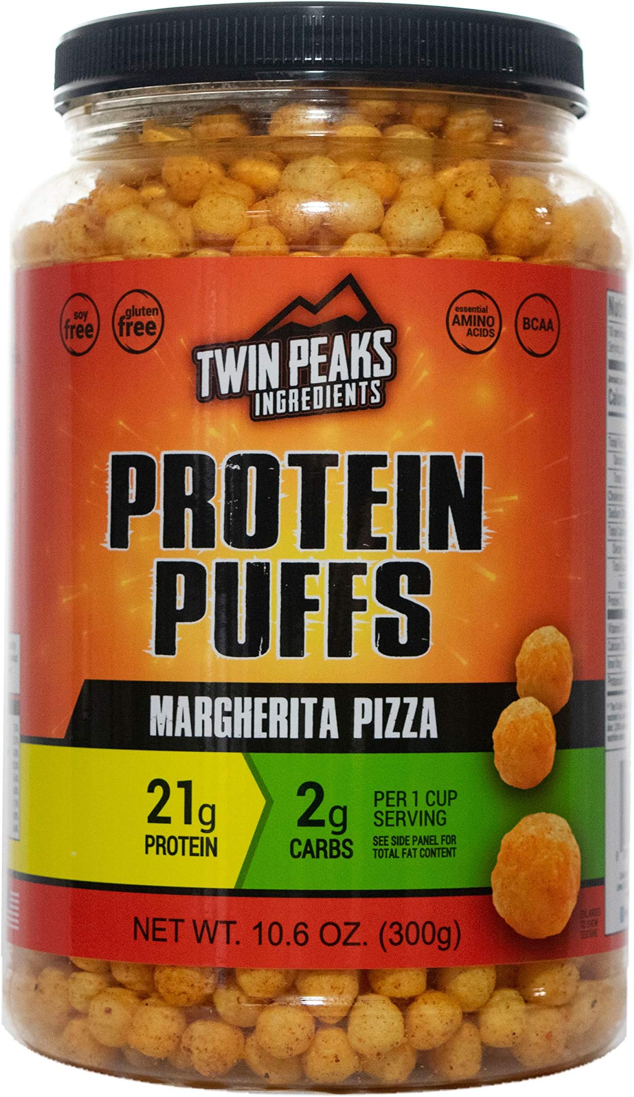 Twin Peaks Protein Puffs Nacho Cheese, 300 g
