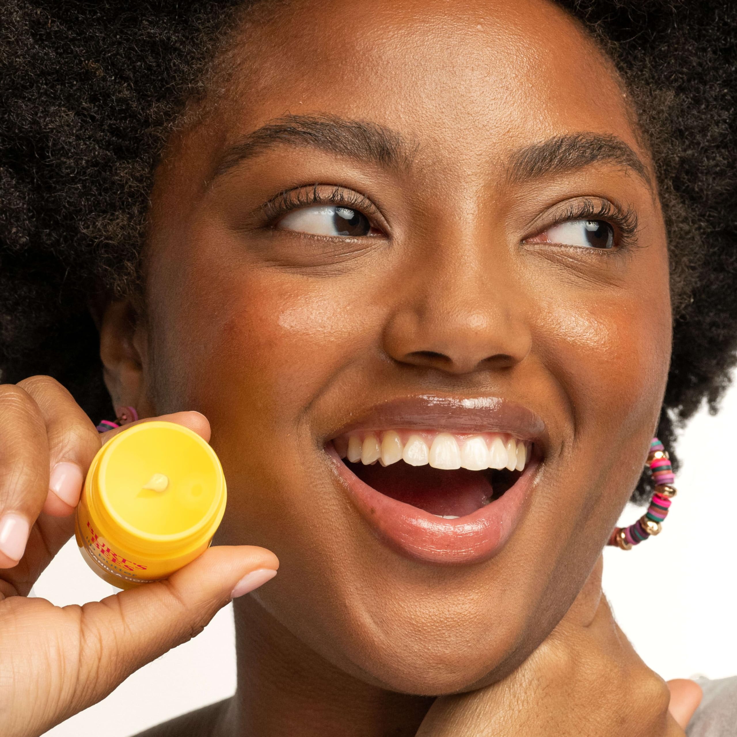Burt's Bees Vanilla Honey Lip Butter, Repairs Dry Lips, 24 Hour Hydration, Locks in Moisture, Includes Shea and Mango Butters, Antioxidant Rich Vitamin E, Convenient Twist Up Dispenser, 0.5 Oz.