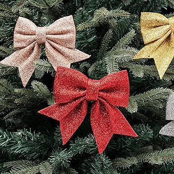 Amazon.co.jp: クリスマスオーナメント、リボンデコレーション