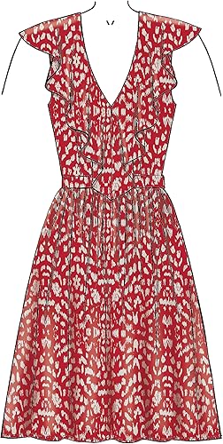 Miniatura 6 de McCall's Patterns McCall's - Vestido halter para mujer, tallas 12-20, patrón de costura, color blanco