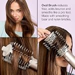 Shark HD430C FlexStyle Styling & Drying System, Powerful & Multi-Styler Hairdryer with Automatic Buckles, Paddle Brush, Oval Brush, Concentrator Tip, Stone