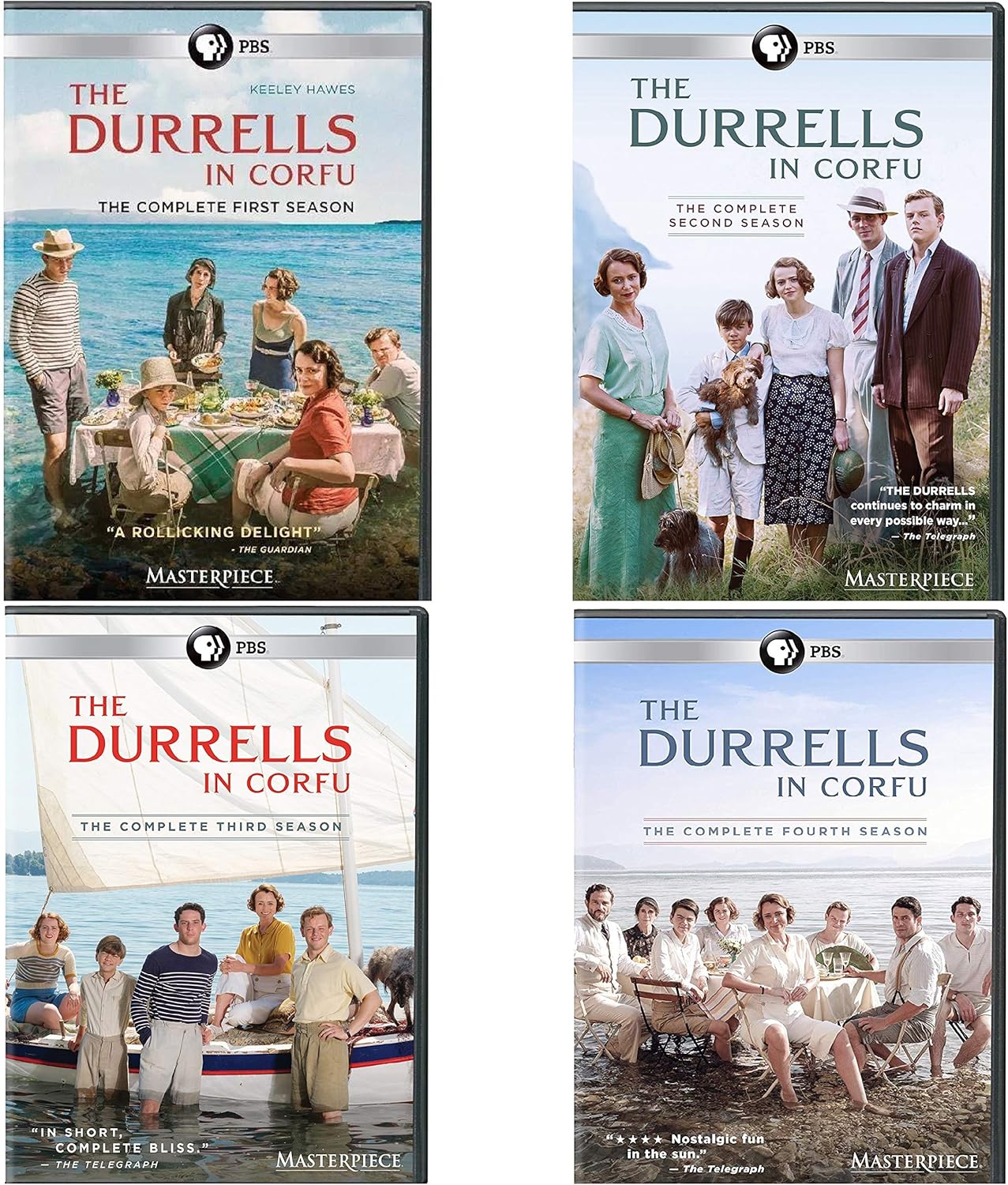 The Durrells in Corfu DVD Complete Series Season 14 Amazon.co.uk DVD