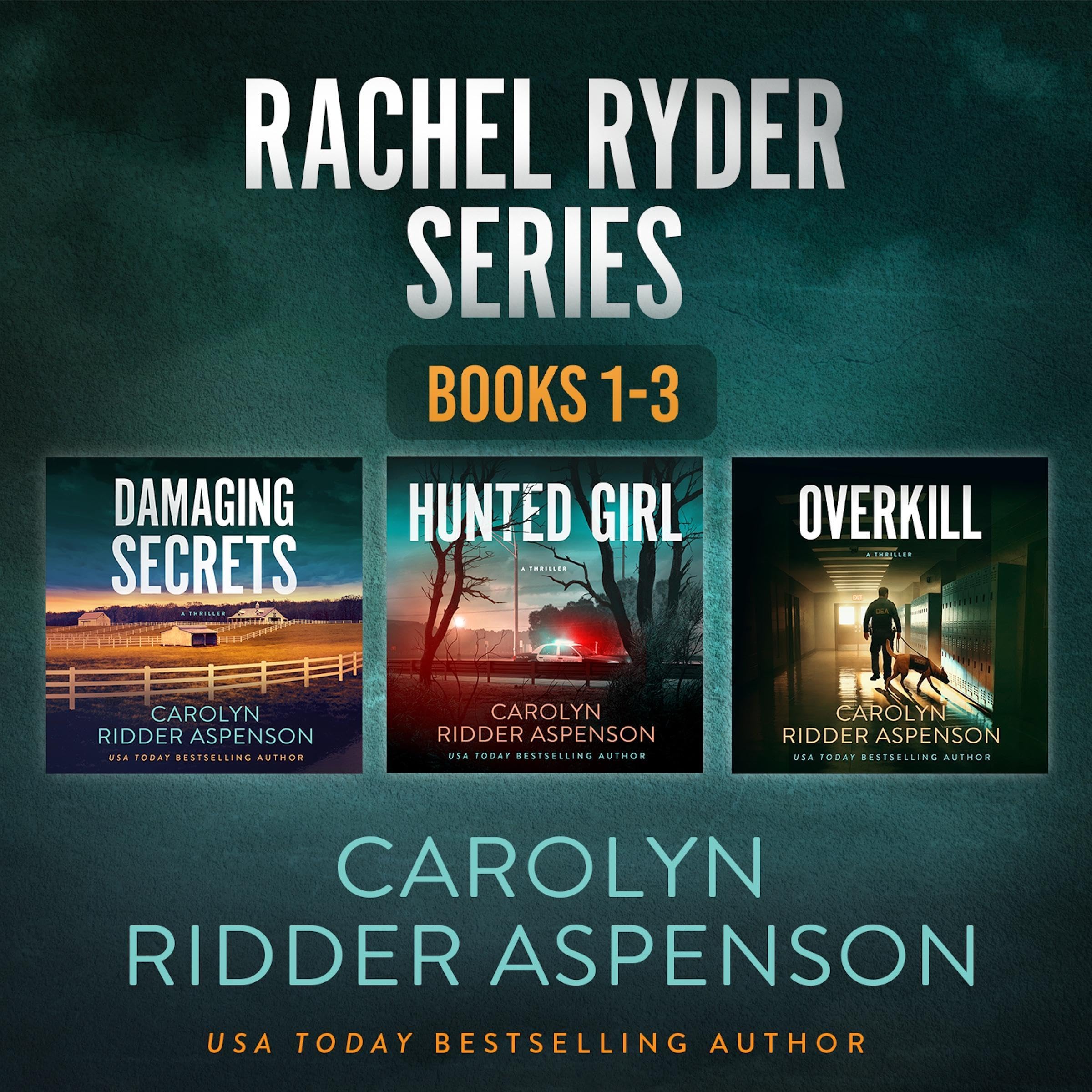 Cover art for Rachel Ryder Series, Books 1-3